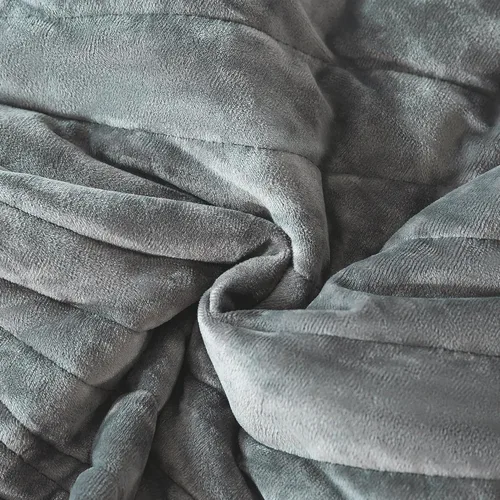 Miniatura 361 de HoneiLife - Juego de colcha de tamaño Queen, juego de ropa de cama de pana bordada de 3 piezas, colcha de lujo, ligera, cálida, para todas las Pana