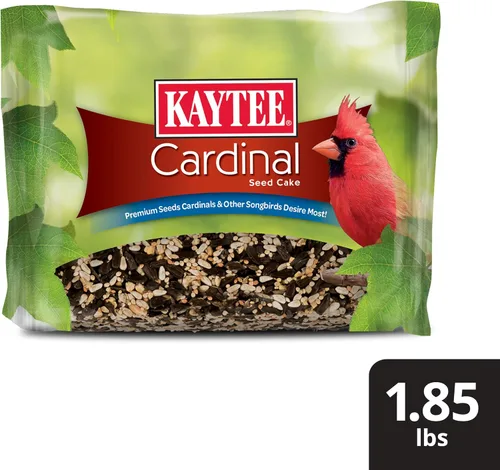 Miniatura 8 de Kaytee Cardinal Seed Cake, alimento para aves silvestres, 1.85 libras