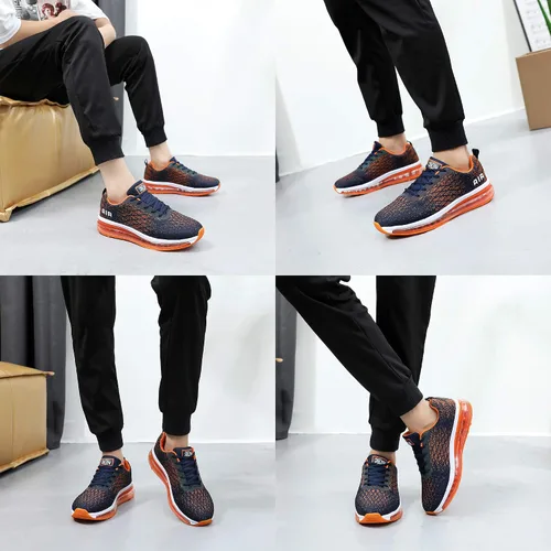 Miniatura 6 de Azooken Calzado deportivo para hombre, tenis transpirable y ligero