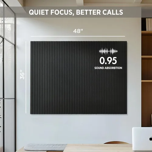 Miniatura 5 de VIVELDA Tablero de anuncios grande de 48 x 36 pulgadas, organizador de pared de oficina para reemplazar tus viejos tableros de corcho para paredes