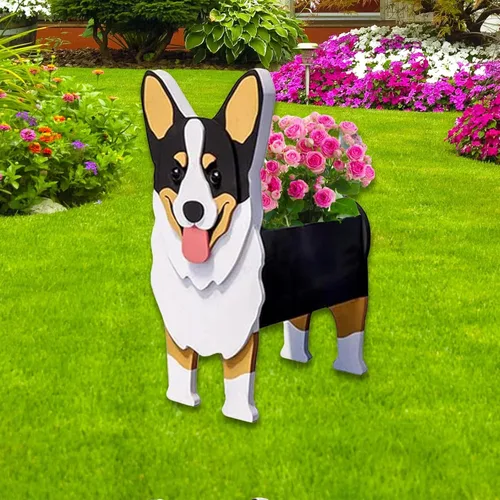 Miniatura 53 de Maceta de Perro English Springer Spaniel, Macetas de Plantas, Bonita Maceta de Jardín para Perros, Macetas de Perro Regalos de Cumpleaños