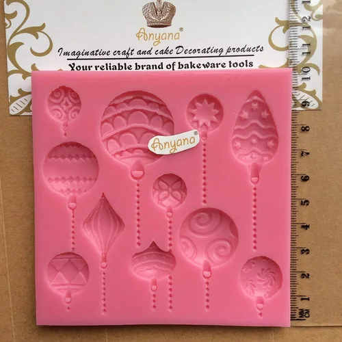 Miniatura 4 de Moldes para hornear adornos de Navidad, moldes de silicona para fondant, herramientas de decoración de pasteles festivos, pasta de goma, decoración