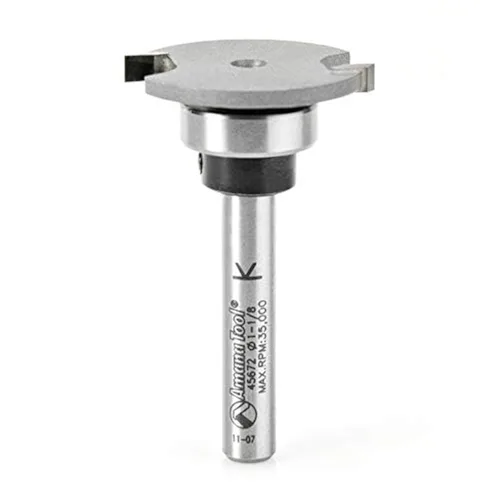 Miniatura 2 de Amana Tool - 45668 Cortador dedicado recto de pisos con punta de carburo 1-1/4 de diámetro x 1/4