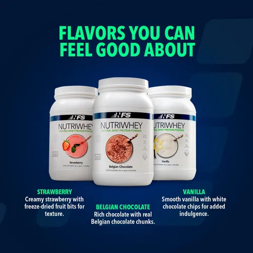 Miniatura 7 de NF Sports NutriWhey - Proteína de suero en polvo que mejora la recuperación después del entrenamiento y la reparación muscular - Sabor vainilla - 23