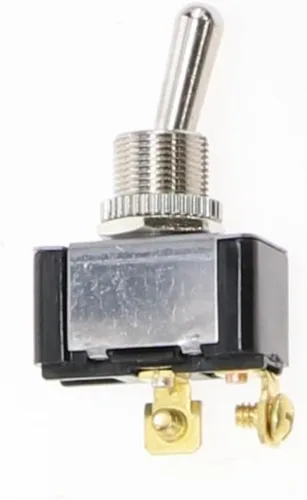 Miniatura 2 de Cole Hersee Interruptor de palanca de encendido y apagado SPST 5582 Silver