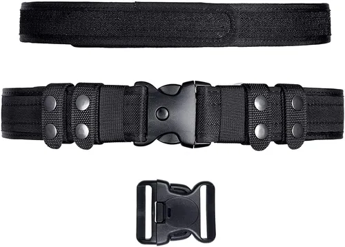 Miniatura 3 de TAFTACFR Cinturón de servicio para la aplicación de la ley Utilidad Seguridad Policía Militar 2.0 "Tactical Patrol Belt Set