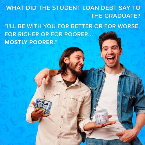 Miniatura 7 de Laughing Smith Stinkin' Student Loans - Regalo de broma de papel higiénico falso - Broma de inodoro para estudiantes y graduados - Bromas