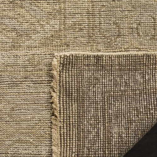 Miniatura 5 de SAFAVIEH Izmir Collection IZM180A - Alfombra de área de 6 x 9 pies, dorada y gris, anudada a mano, lana tradicional de Nueva Zelanda, ideal