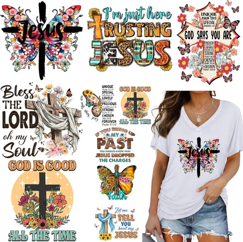 Miniatura 12 de Parches adhesivos para planchar para ropa, camiseta, prensa de calor, diseño negro para mujer, adhesivo de transferencia de calor, apliques