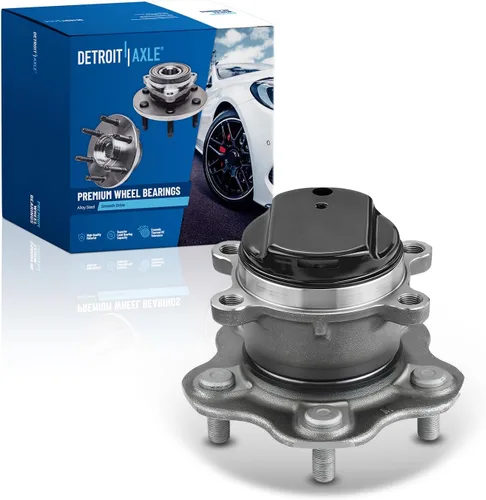 Miniatura 32 de Detroit Axle - Buje de cojinete de rueda delantera para Mazda 3 Sport 14-18, 16-20 CX-3, cojinete de rueda y conjunto de cubo 2016 2017 2018