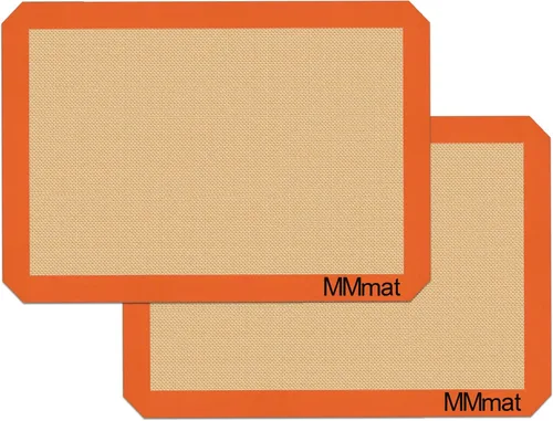 Miniatura 16 de Alfombrillas de Silicona para Hornear para Bandeja de Cuarto - La Mejor Silicona Alemana - Bandeja de Silicona Antideslizante para Hornear