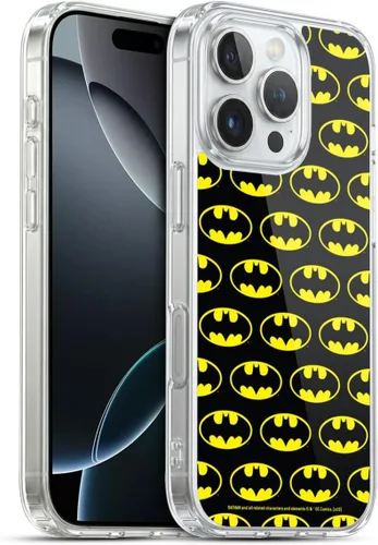 Miniatura 371 de Head Case Designs Funda de gel con licencia oficial de Batman DC Comics Bat Signal Logos [protección de grado militar] compatible con Apple iPhone 7