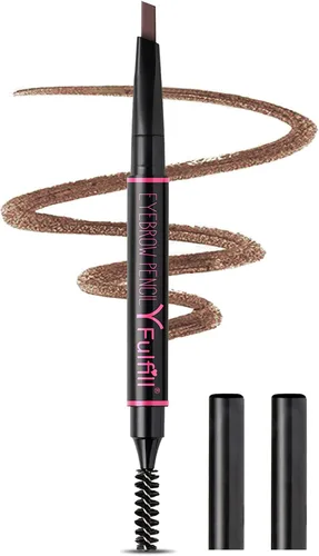Miniatura 15 de Yfulfill Lápiz de Cejas Negro - Lápices de Cejas Impermeables para Mujeres Waterproof Eye Brow Pencil Black Color for Naturally Black Hair.