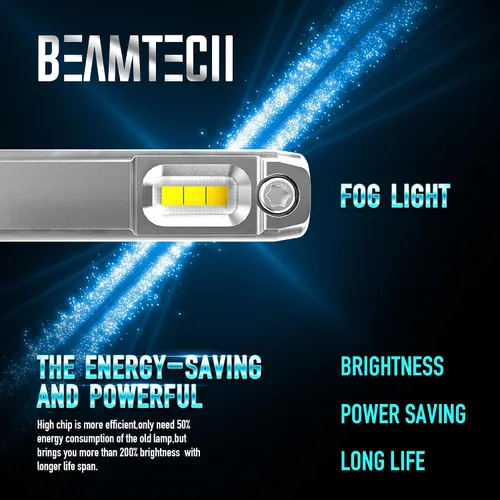 Miniatura 3 de BEAMTECH Fog 6500K, 1.181 in, base de disipador de calor, chips CSP, tamaño pequeño, paquete de 2