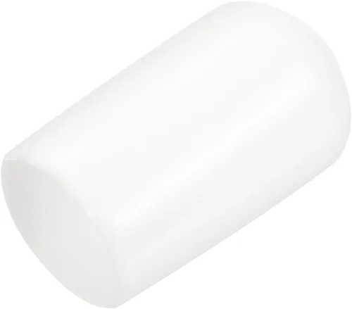 Miniatura 75 de uxcell 25 tapas de goma de 0.787 in de vinilo de identificación redonda tapa tapa de rosca de tornillo protectores negro