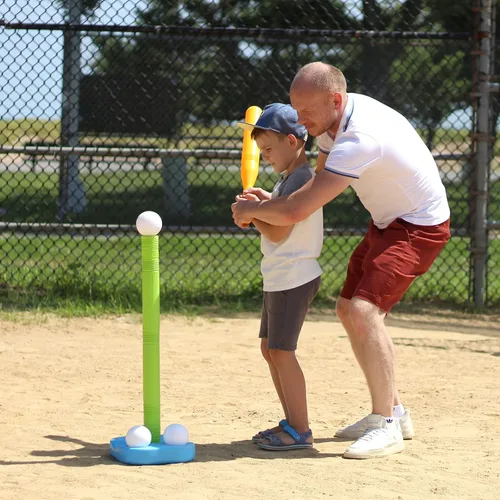 Miniatura 8 de Liberry Juguetes para niños de 2, 3, 4, 5 años, regalo de Navidad, cumpleaños, juego de golf y juego de pelota en T ajustable para niños y niños
