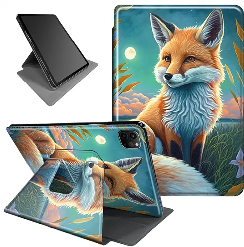 Miniatura 142 de Funda para iPad mini 6 para iPad mini 6ª generación 8.3 pulgadas 2021 360 grados giratorio soporte ligero cubierta inteligente protectora