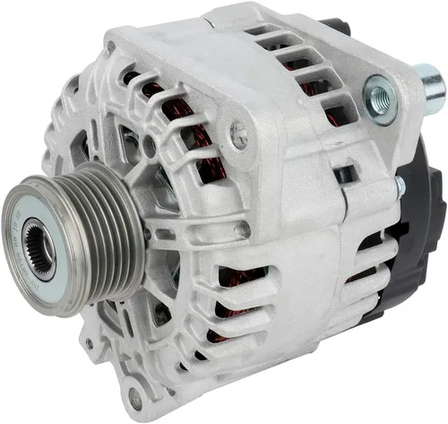 Miniatura 29 de Alternador apto para Chevy para Buick, reemplazo de alternador de alto rendimiento para 1 un cable autoexcitante, para alternador GM Chrome ADR0335