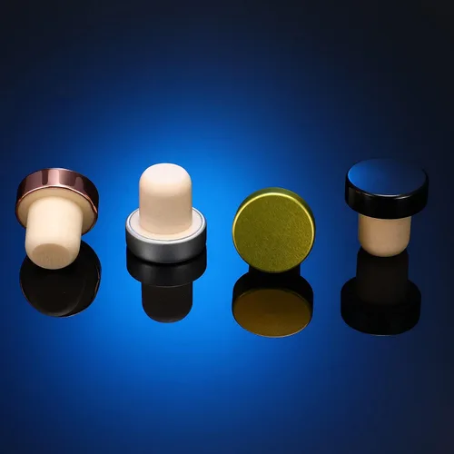 Miniatura 6 de Yookeer Tapón en forma de T de corcho para botellas de vino, tapón reutilizable de sellado de vino para botellas de cerveza, manualidades