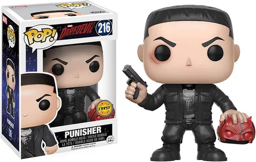 Miniatura 2 de Muñeco con cabeza en movimiento de Funko POP! Figura de acción de Daredevil, Estándar, Negro
