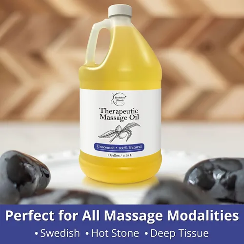 Miniatura 4 de Aceite de masaje sin perfume para terapia de masaje 100% aceite corporal natural Calidad premium para spa y uso profesional Fórmula calmante