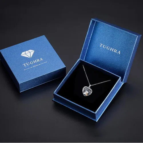 Miniatura 8 de Lucky Elephant Locket Necklace Sterling Silver Customize Heart Locket Necklace That Holds Picture Elephant Pendant Jewelry Gifts for Women Girls Mom
