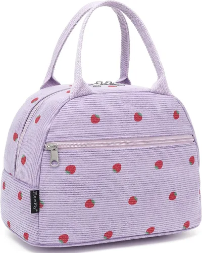 Miniatura 8 de Bolsa de almuerzo aislada FlowFly - Bolsa de asas organizadora para mujeres/hombres, Alpaca