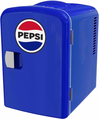 Miniatura 4 de CURTIS - Mininevera de Pepsi de 6 latas, AZUL, 4 litros