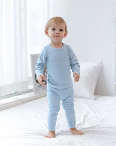 Miniatura 45 de AVAUMA - Pijama para niños y niñas de algodón básico para uso diario