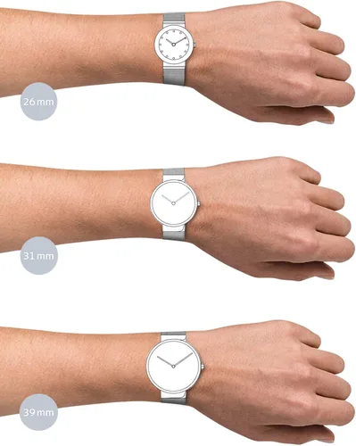 Miniatura 5 de BERING Reloj analógico de cuarzo unisex de acero inoxidable