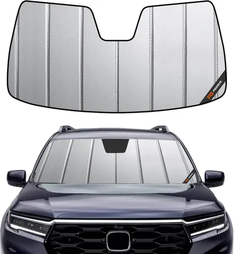 Miniatura 13 de Pigenius Windshield Sunshade for Honda Pilot 2016-2021, Ridgeline 2017-2021. Without Sensing Camera - Safeguard