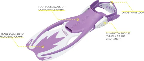 Miniatura 2 de Cressi Kit de esnórquel junior para jóvenes de 3 a 10 años - Máscara + snorkel seco + aletas ajustables + bolsa de red - Equipo ligero y colorido