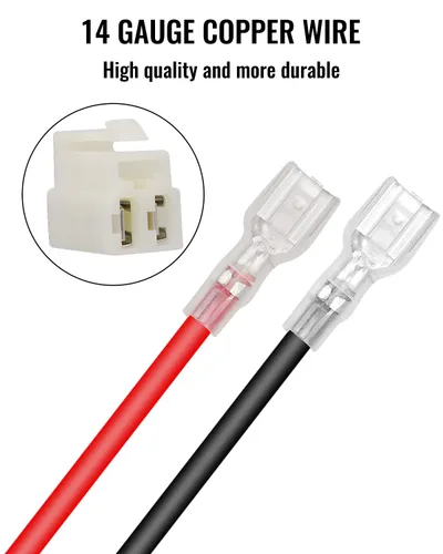 Miniatura 4 de TIKSCIENCE Arnés de cable de batería para Razor PR200 MX350 MX400 Pocket Mod Pocket Rocket V27+, enchufe de 3 agujeros