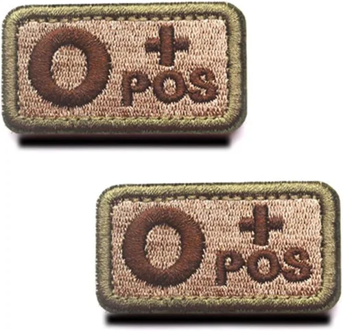 Miniatura 13 de Zcketo Paquete de 2 paquetes de insignia táctica de combate militar con gancho y bucle de modo bestia bordado para ropa militar, ropa, sombreros, K9
