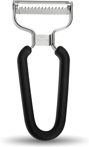 Miniatura 11 de LURCH Alemania Pelador Universal de Verduras en Y de Acero Inoxidable Ultra Afilado para Papas, Todas las Frutas y Verduras Mango Antideslizante