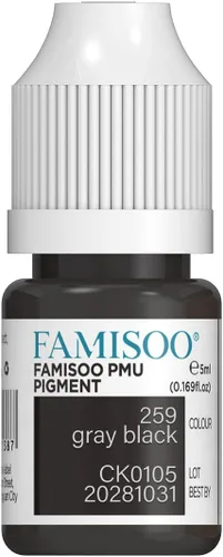 Pigmentos PMU para cejas, 0.169 onzas/0.2 fl oz, tinta de tatuaje profesional para cejas de larga duración, tinta de microblading de color,