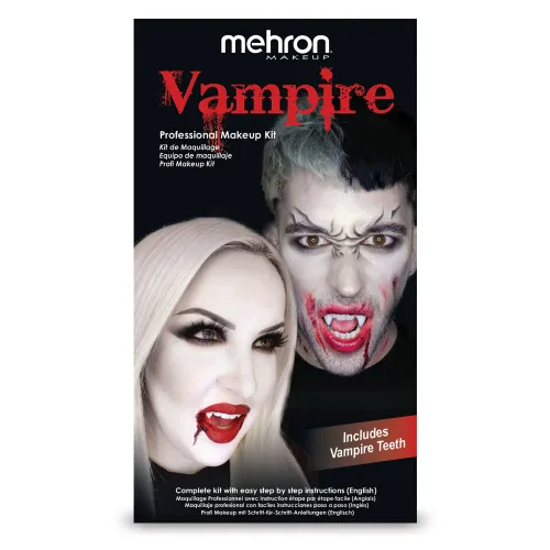 Miniatura 16 de Mehron - Kit de maquillaje premium de personaje (gorra calva)