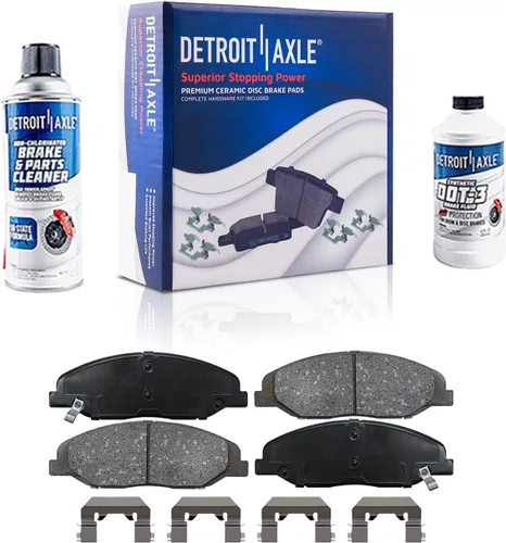 Miniatura 29 de Detroit Axle - Pastillas de freno traseras para Kia Sportage 2017-2022, Hyundai Tucson 2016-2021, pastillas de freno de cerámica 2018 2019 2020