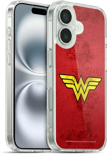 Miniatura 57 de Head Case Designs Funda de gel suave con licencia oficial de Wonder Woman DC Comics Classic Logos compatible con Apple iPhone 7 Plus/iPhone 8 Plus