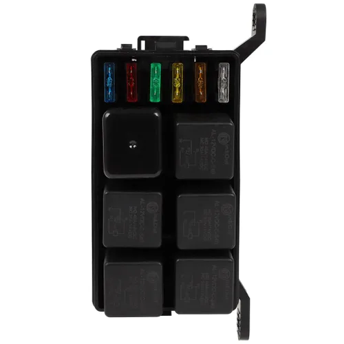 Miniatura 5 de SCITOO Uso para RV, barco, autocaravana, lancha rápida de 6 vías con cuchilla ATO/ATC/ATS caja de fusibles