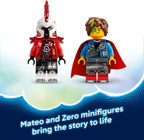 Miniatura 5 de LEGO DREAMZzz - Juguete de construcción de camaleón de fuego de Mateo, juego de simulación para niños, a partir de 7 años, juguete de narración
