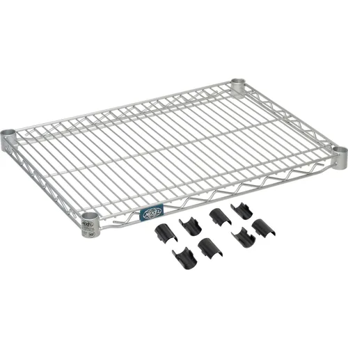 Miniatura 14 de Nexel Estante de alambre adicional para estanterías de alambre, capacidad de 600-800 libras, 14 pulgadas de ancho x 54 pulgadas de largo, acabado