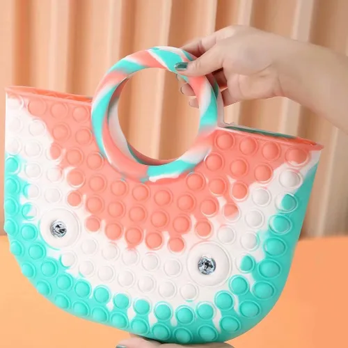 Miniatura 6 de Pop It - Bolsa de descompresión interesante, moda y exquisita para mujer.