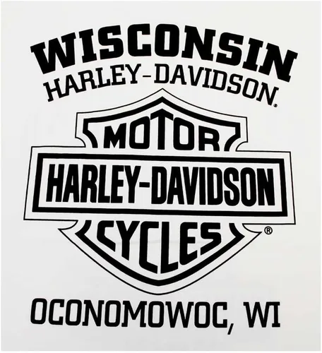 Miniatura 2 de Harley-Davidson Camiseta para hombre, Willie G Skull manga larga, blanco 30296646