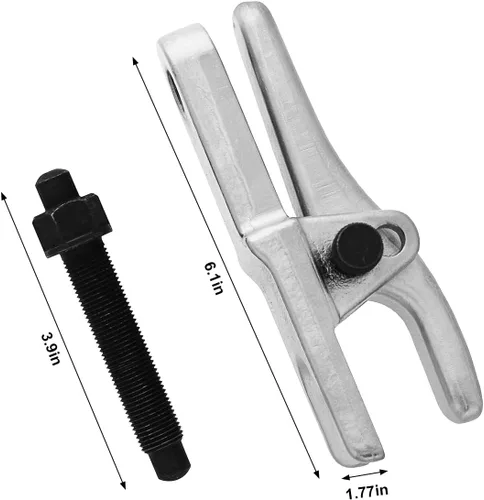 Miniatura 2 de BELOMI Separador Universal de Rótula, Extractor de Rótula Ajustable, Herramienta de Extracción Resistente para Separar Brazos, Barras de Dirección