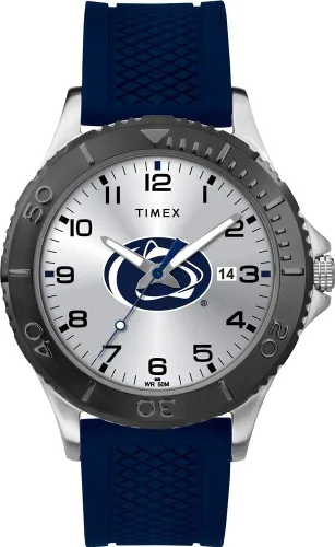 Miniatura 26 de Timex Tribute Men's Collegiate Gamer 42mm Watch – Georgia Bulldogs with Black Silicone Strap Oklahoma Sooners