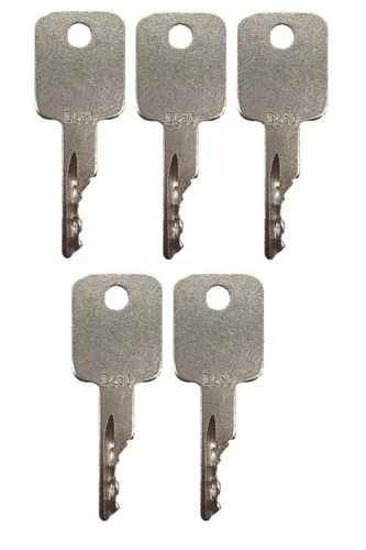 Miniatura 2 de Paquete de 2 llaves de encendido para Bobcat, Terex, Broce, Ditch Witch, Genie, Grove, Ingersoll-Rand, JLG, Pollock, Tenant, Timberjack, Vermeer