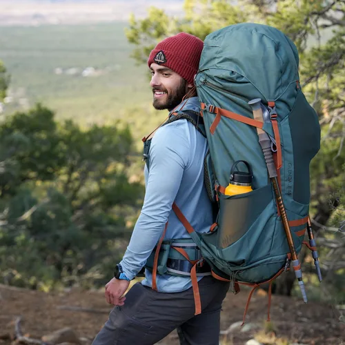 Miniatura 15 de Kelty Glendale - Mochila de marco interno de 65 L a 105 L, paquete de senderismo para varios días, suspensión ajustable, ajuste personalizado
