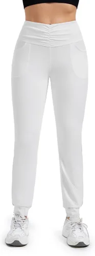 Miniatura 5 de Blaosn Pantalones deportivos fluidos para mujer con bolsillos, pantalones deportivos de yoga, entrenamiento, leggings casuales para descansar, ropa