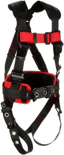 Miniatura 4 de 3M Protecta Construction Style Arnés 1161302, negro, XL, 1 Ea/estuche